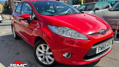 Used Ford Fiesta Zetec 82 HP (60 kW) 2010 Red Hatchback