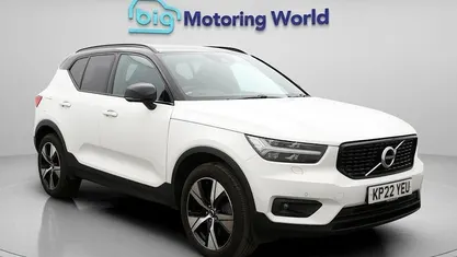 White Used 2021 Volvo XC40 Plus SUV | £23,076 (Fair price)