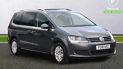 Grey Used 2017 VW Sharan SE MPV | £16,399 (Fair price)