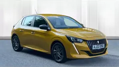 Yellow Used 2022 Peugeot 208 Active Premium Hatchback | £12,580 (Fair price)