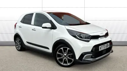 Used Kia Picanto X-Line 67 HP (49 kW) 2023 White Hatchback