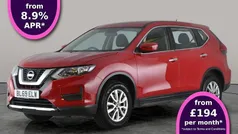Red Used 2019 Nissan X-Trail Visia SUV | £13,361 (Good price)