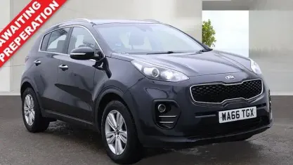 Used Kia Sportage 116 HP (85 kW) 2016 Black SUV