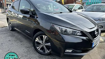 Used Nissan Leaf 110 kW (150 HP) 2018 Black Hatchback