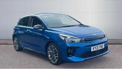 Blue Used 2021 Kia Rio 4 Hatchback | £11,850 (Good price)