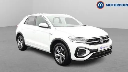 Used VW T-Roc R-line 190 HP (139 kW) 2023 White SUV