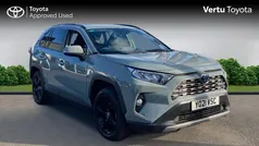 Green Used 2021 Toyota RAV4 Hybrid Design SUV | £23,069 (Fair price)