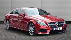 Red Used 2016 Mercedes CLS350 AMG Line Premium Coupe | £17,895 (Fair price)