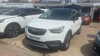 Used Vauxhall Crossland X Elite 131 HP (96 kW) 2020 White SUV