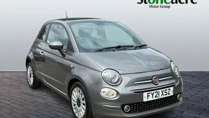 Used Fiat 500 Lounge 69 HP (50 kW) 2020 Grey Hatchback