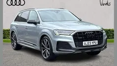 Silver Used 2023 Audi Q7 S-Line SUV | £48,400 (Fair price)
