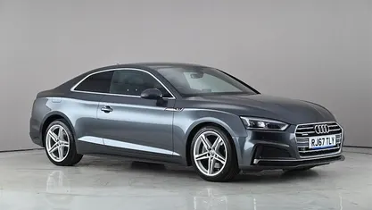 Used Audi A5 S-Line 252 HP (185 kW) 2017 Grey Coupe