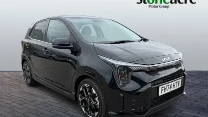 Used Kia Picanto GT-Line 63 HP (46 kW) 2024 Black Hatchback