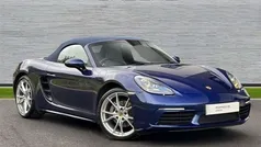 Gentian blue Used 2022 Porsche Boxster Cabriolet | £48,490 (Good price)