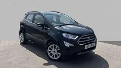 Black Used 2022 Ford Ecosport Titanium SUV | £11,850 (Good price)