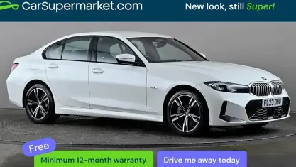 Used BMW 330e M Sport 292 HP (214 kW) 2023 White Sedan