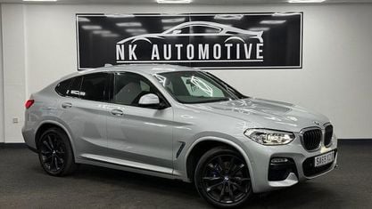 Begagnad BMW X4 M Sport 190 HK (139 kW) 2019 Silver SUV