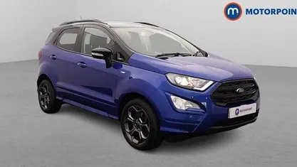 Blue Used 2019 Ford Ecosport ST-Line SUV | £12,449 (Fair price)