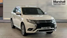 White Used 2021 Mitsubishi Outlander P-HEV SUV | £16,676 (Fair price)