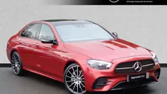 Red Used 2021 Mercedes E220 AMG line Sedan | £34,999