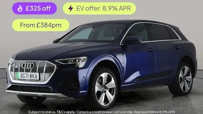 Blue Used 2021 Audi e-tron S-Line SUV | £22,218 (Fair price)
