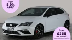 White Used 2018 Cupra Leon Hatchback | £14,856 (Fair price)
