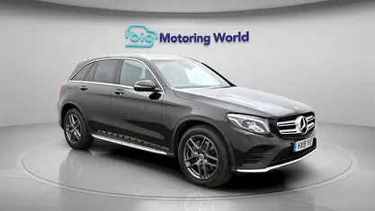 Used Mercedes GLC220 AMG line 170 HP (125 kW) 2018 Black Estate