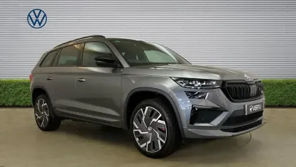 Used Skoda Kodiaq vRS 245 HP (180 kW) 2024 Grey SUV