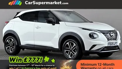 Used Nissan Juke N-Connecta 143 HP (105 kW) 2025 White SUV