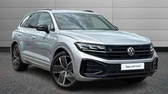 Oyster silver Used 2024 VW Touareg Black Edition SUV | £53,295 (Fair price)