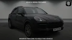 Black Used 2022 Porsche Cayenne Platinum Edition SUV | £61,050 (Fair price)