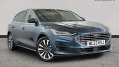 Blue Used 2023 Ford Focus Titanium X Hatchback | £14,339 (Fair price)