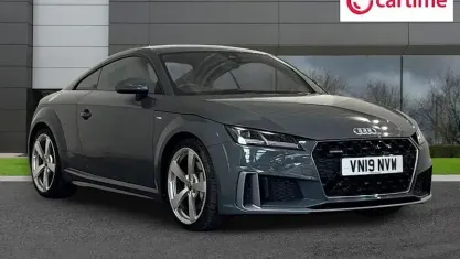 Used Audi TT S-Line 245 HP (180 kW) 2019 Grey Coupe