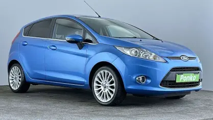 Used Ford Fiesta Titanium 97 HP (71 kW) 2012 Blue Hatchback