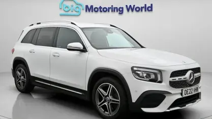 Used Mercedes GLB200 AMG line 163 HP (119 kW) 2022 White SUV