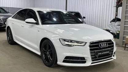Used Audi A6 S-Line 190 HP (139 kW) 2017 White Sedan
