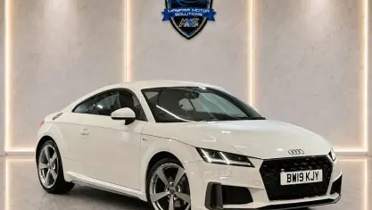 Used Audi TT S-Line 197 HP (144 kW) 2019 White Coupe
