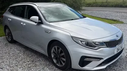 Used Kia Optima 136 HP (100 kW) 2019 Silver Estate