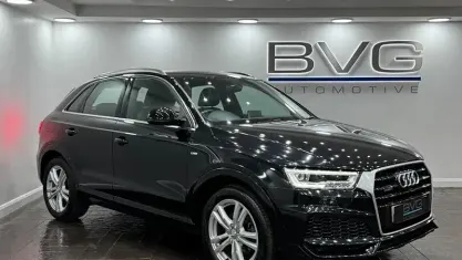 Used Audi Q3 S-Line 179 HP (131 kW) 2017 Black SUV