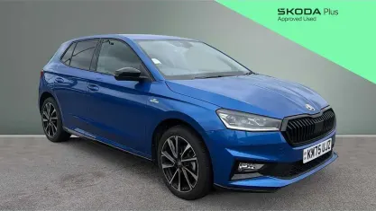 Used Skoda Fabia Monte Carlo 116 HP (85 kW) 2025 Race blue metallic Hatchback