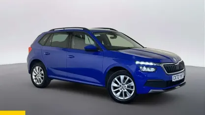 Used Skoda Kamiq SE Drive 95 HP (69 kW) 2022 Blue SUV