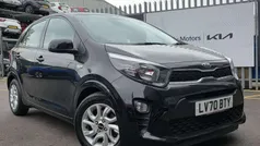 Black Used 2020 Kia Picanto 2 Hatchback | £9,225 (Fair price)