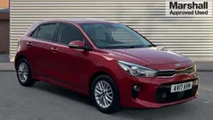 Red Used 2017 Kia Rio 2 Hatchback | £9,020 (Fair price)