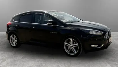 Used Ford Focus Titanium 150 HP (110 kW) 2017 Black Hatchback