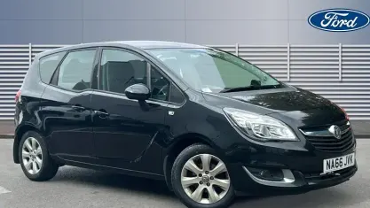 Used Vauxhall Meriva 101 HP (74 kW) 2016 Black MPV