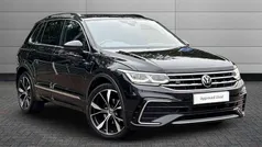 Black Used 2022 VW Tiguan R-line SUV | £27,500 (Fair price)