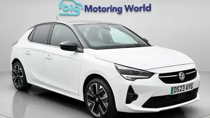 Used Vauxhall Corsa-e Ultimate 100 kW (136 HP) 2023 White Hatchback