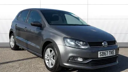 Begagnad VW Polo Edition 90 HK (66 kW) 2017 Grå Halvkombi