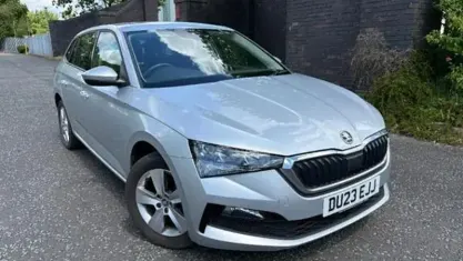 Used Skoda Scala SE 110 HP (80 kW) 2023 Silver Hatchback
