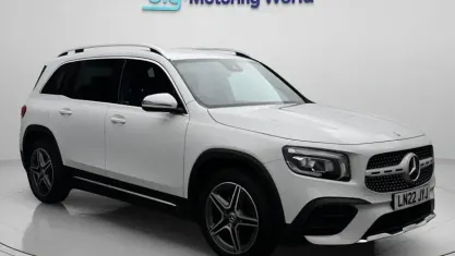 Used Mercedes GLB200 AMG line 163 HP (119 kW) 2022 White SUV